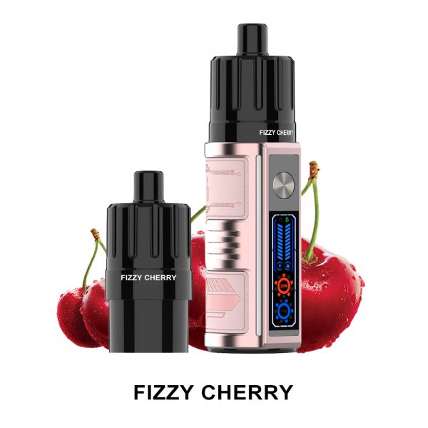 Woomi Auron 20000 Puffs Replaceable Pod Shisha Hookah -- Fizzy Cherry - Image 2